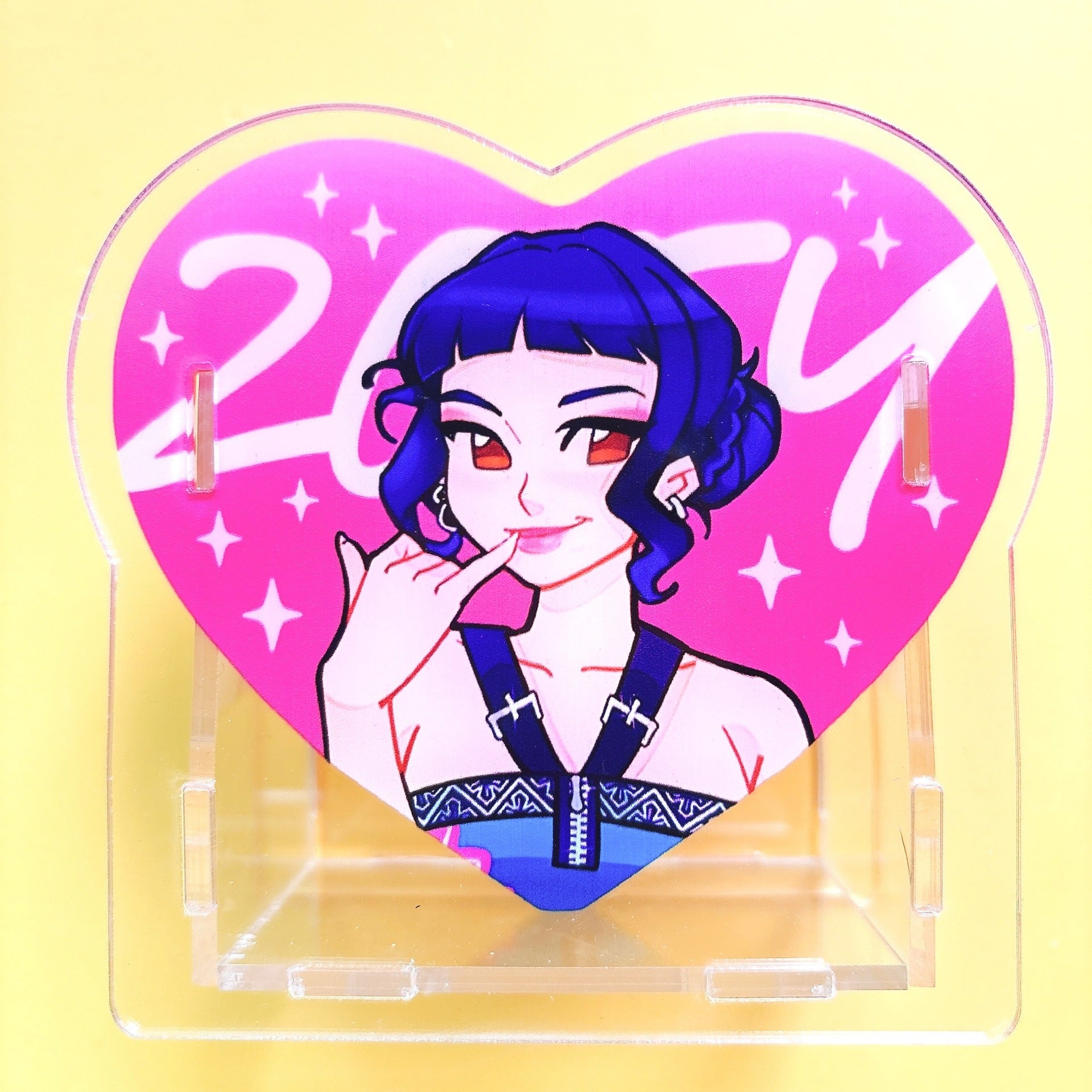 Wholesale New acrylic pen holder pen box 10cm